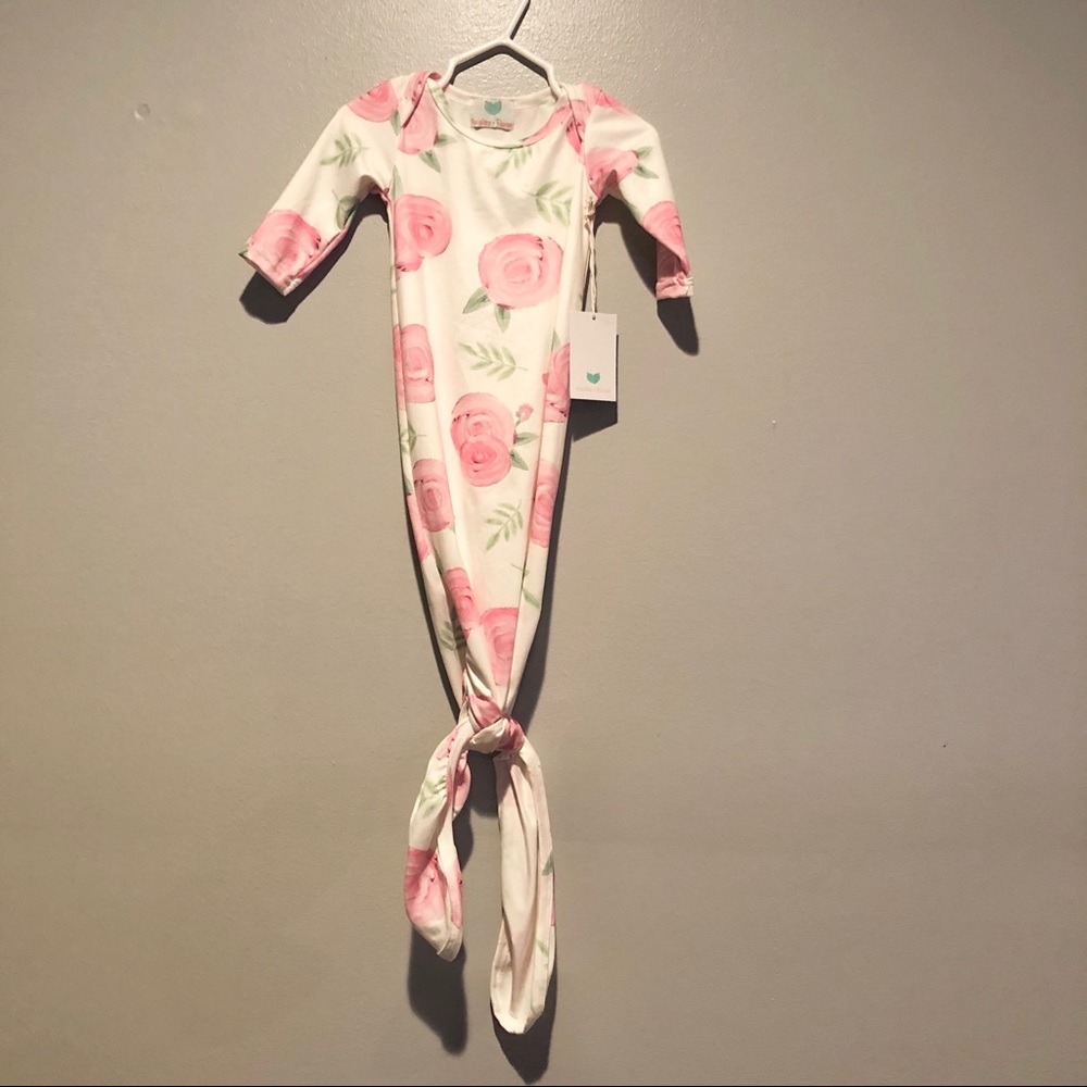 NEW Paisley + Eloise Knot Gown 0-3m